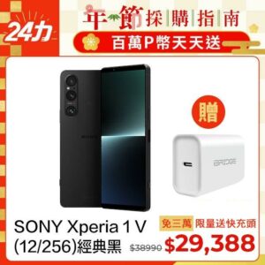 SONY Xperia 1 V (12G/256G) 經典黑彰化鏡頭收購